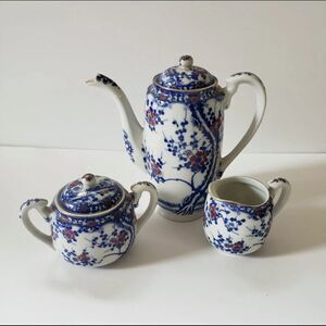 Craftsman Coffee Set Kutani